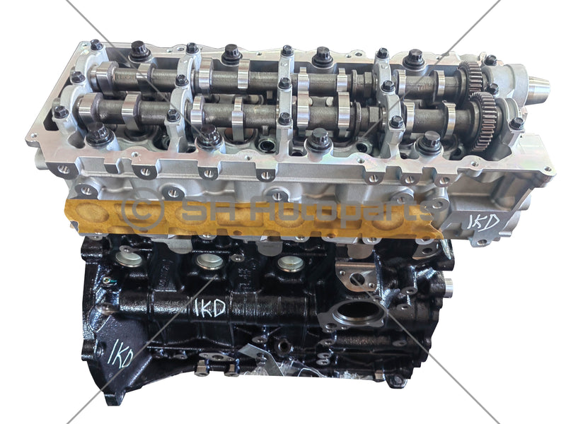 New 1KD Toyota 3L D4D Head & Block