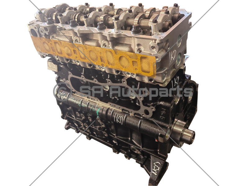 New 1KD Toyota 3L D4D Head & Block