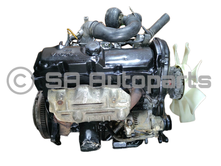 2L2 TOYOTA HILUX 2.4L DIESEL Motor Engine