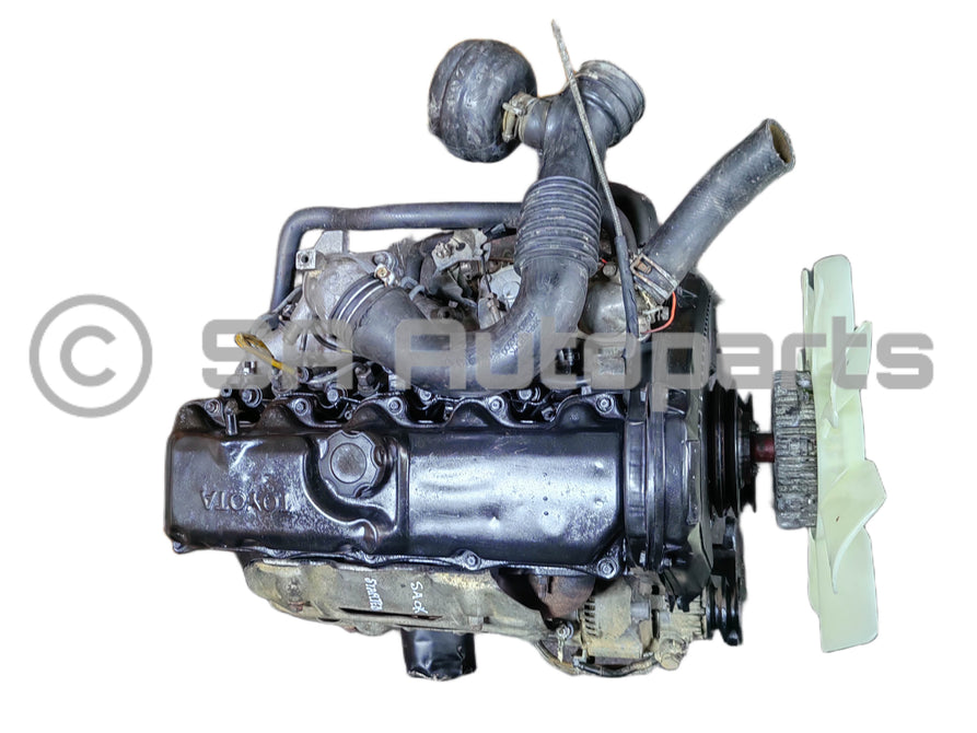 2L2 TOYOTA HILUX 2.4L DIESEL Motor Engine