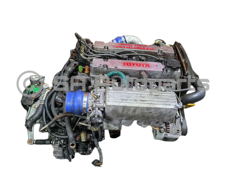 4AGZE Toyota Twincam Motor Engine & gearbox