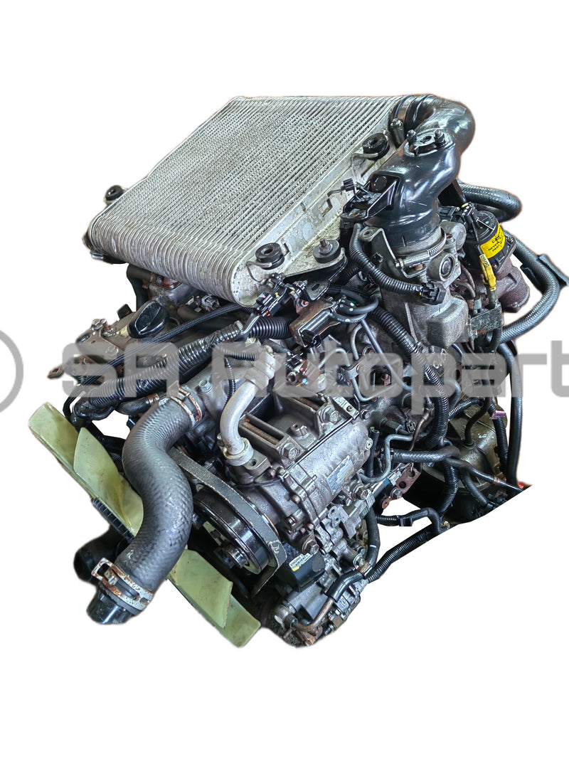 4JK1 ISUZU DMAX TURBO DIESEL (aluminum cover) motor engine