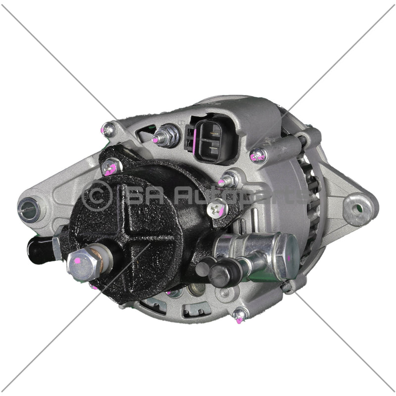 KIA J2 K2700 / NISSAN TD25/TD27 + PUMP (2+1 PIN) DOUBLE PULLEY ALTERNATOR
