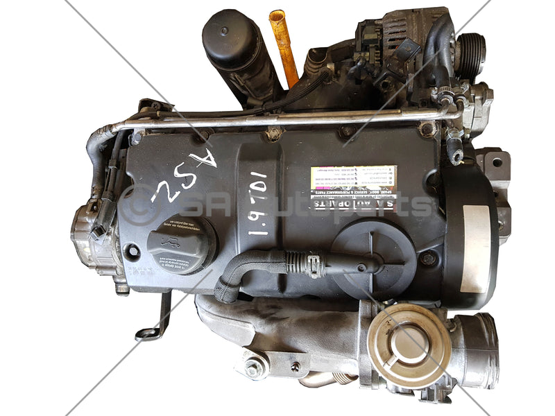 ASZ VW POLO TDI HIGHLINE 96KW Motor Engine