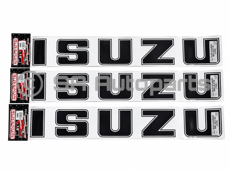 Isuzu Black Tail Gate decal