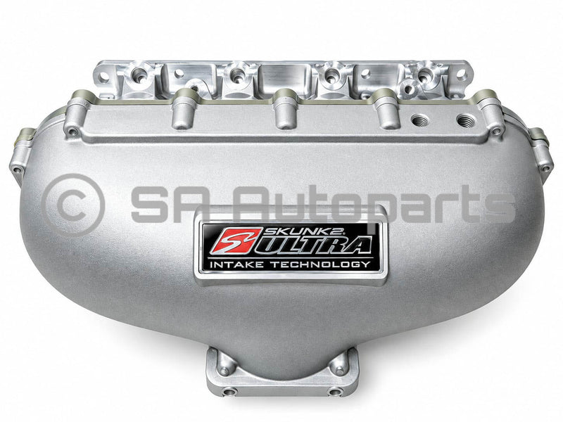 Honda K20/K24 Skunk Ultra Race Centre feed Silver Intake Manifold