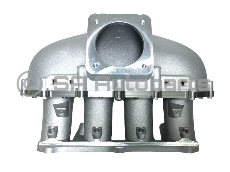 Honda K20/K24 Skunk Ultra Race Centre feed Silver Intake Manifold