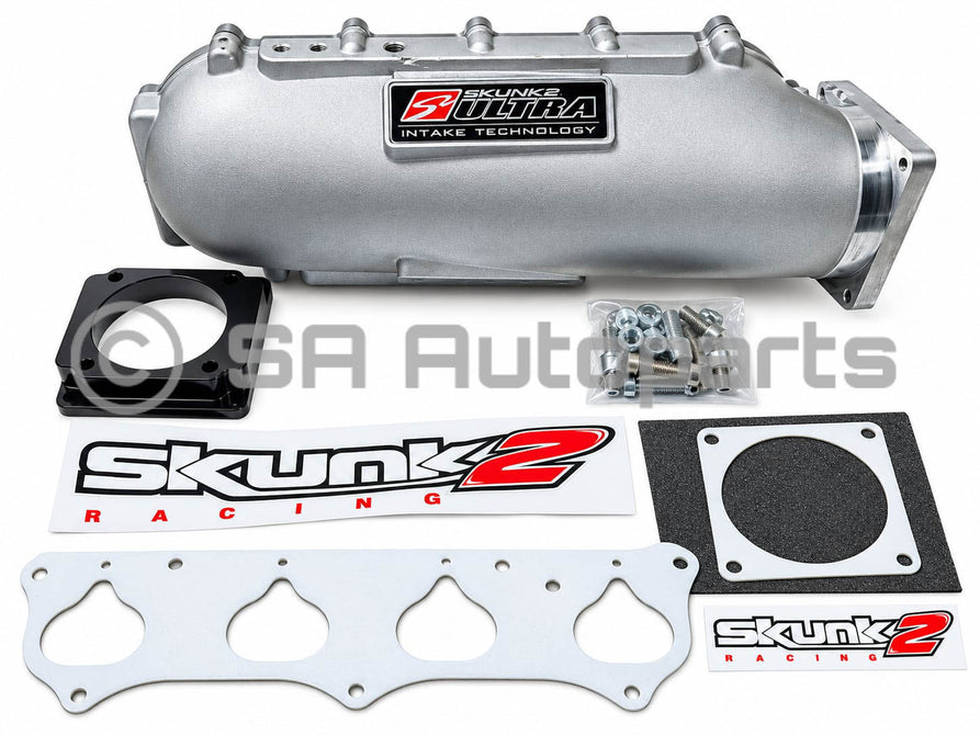 Honda K20/K24 Skunk Ultra Race side feed Silver Intake Manifold