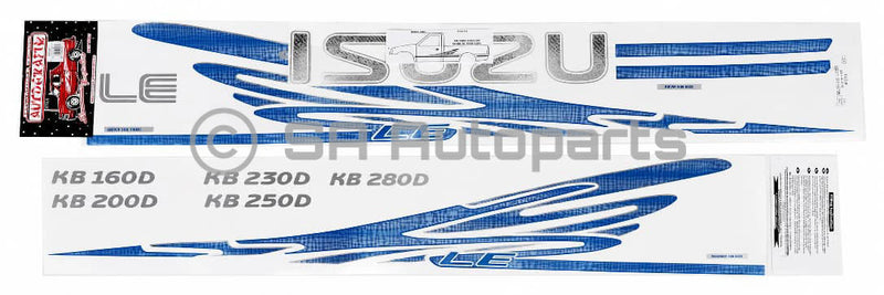 Isuzu Le Loop decal kit