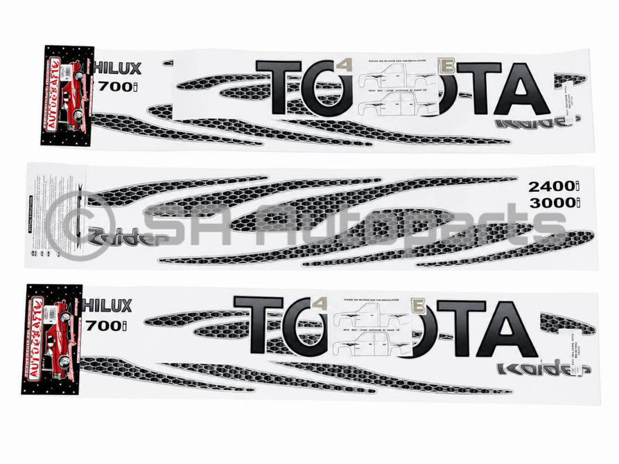 Toyota Hilux Raider decal kit