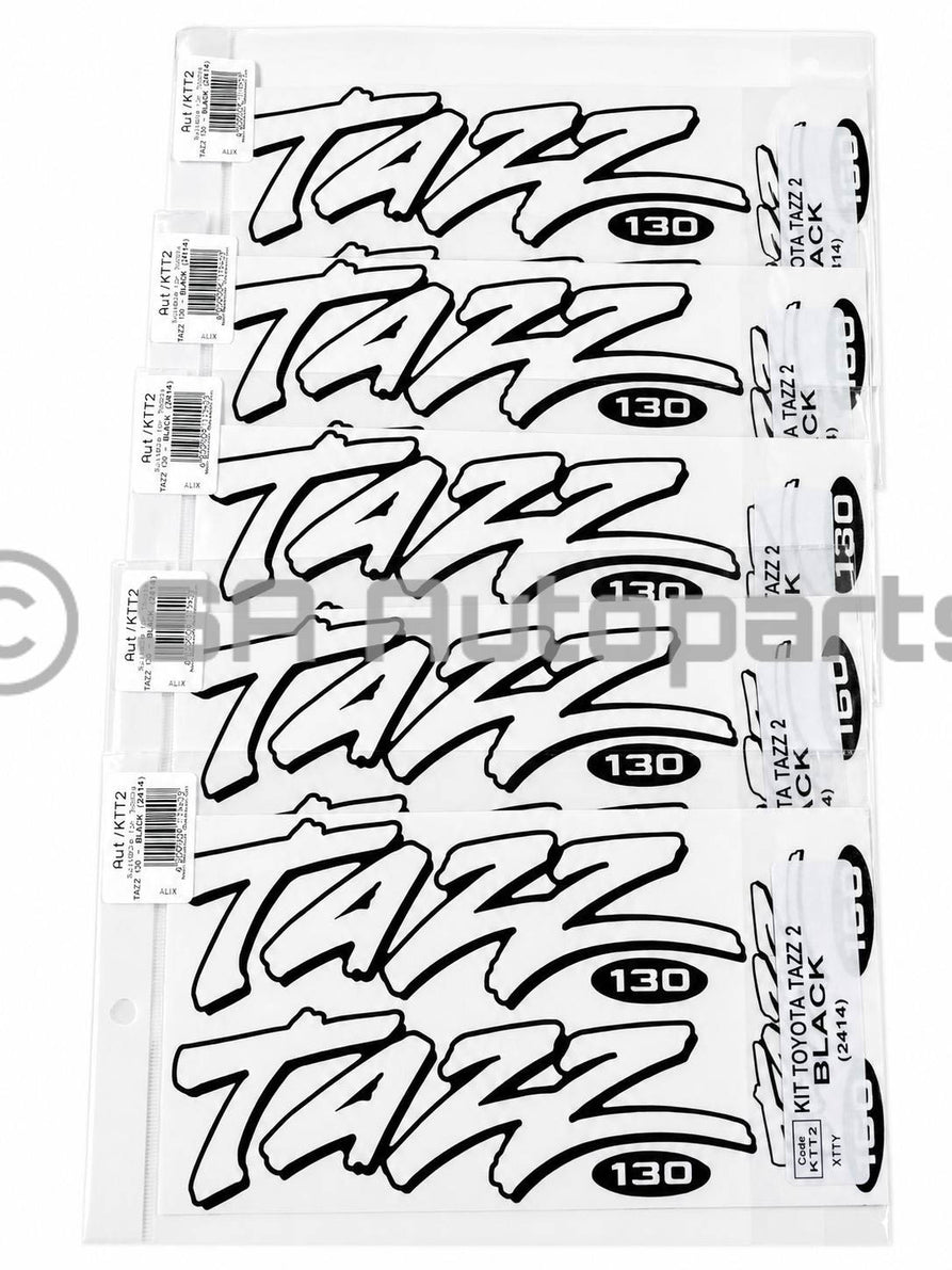 Toyota Tazz decal kit