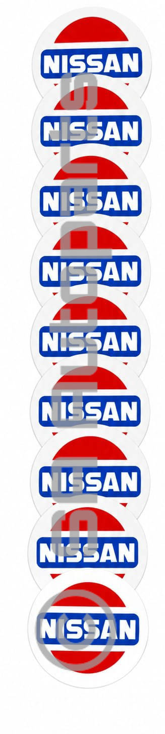 Nissan license disc holder sticker