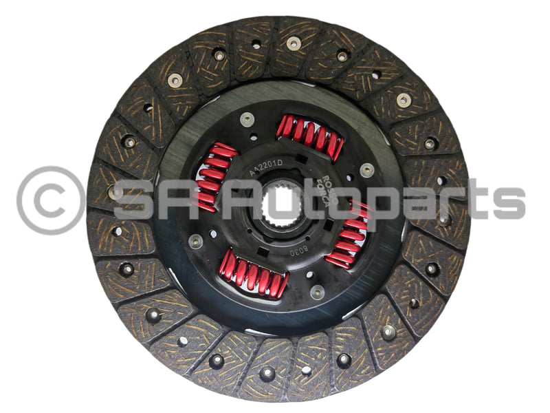 FORD LASER / METEOR / MAZDA 323 / 626 (225 X 24,5 - 22) ROSSO FORCA CLUTCH KIT