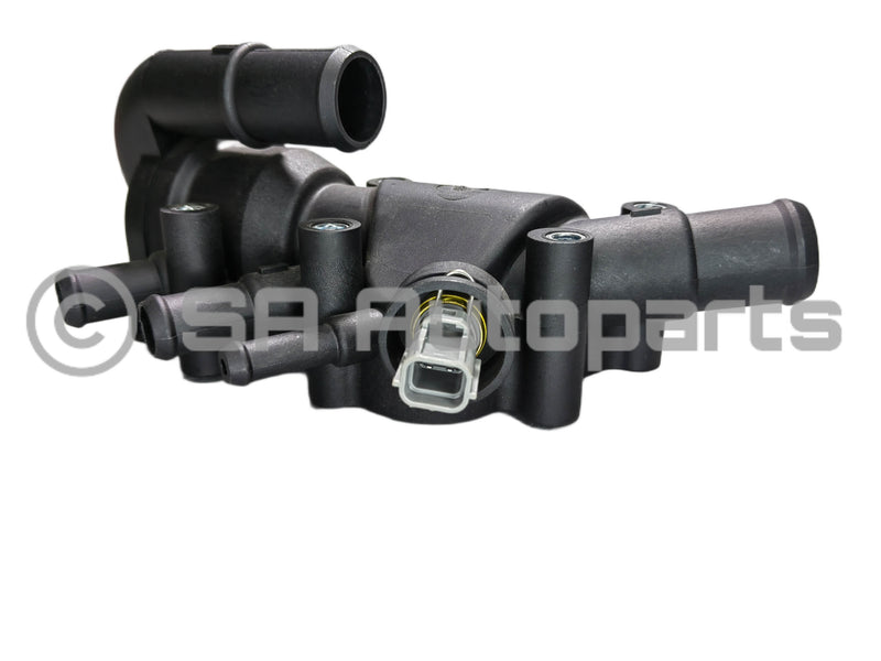 Ford Rocam plastic thermostat water housing