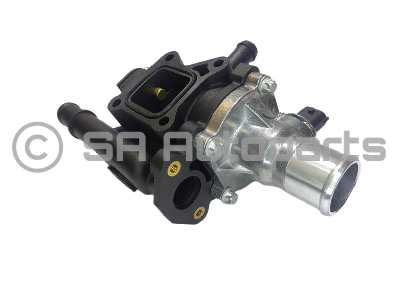Opel Astra complete aluminum & plastic thermostat water housing