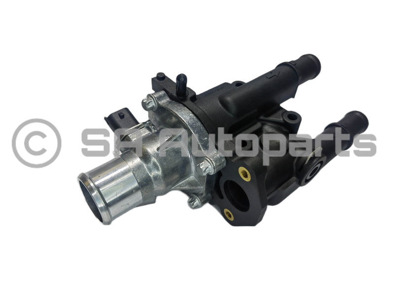 Opel Astra complete aluminum & plastic thermostat water housing