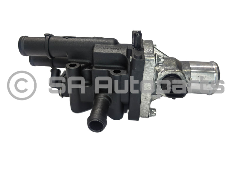 Opel Astra complete aluminum & plastic thermostat water housing