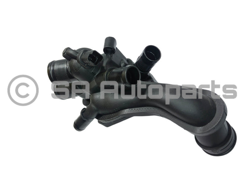 Peugeot 207 / 307 thermostat water housing + sensor