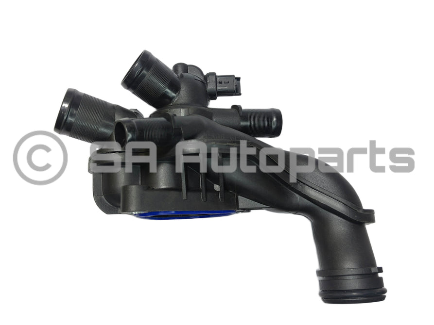 Peugeot 207 / 307 thermostat water housing + sensor