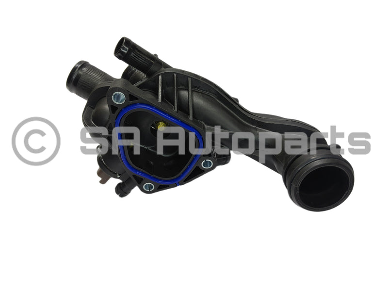 Peugeot 207 / 307 thermostat water housing + sensor