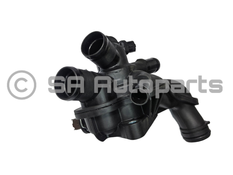 Peugeot 207 / 307 thermostat water housing + sensor