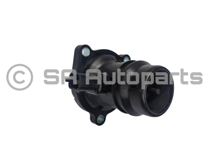 Opel Corsa thermostat water housing + sensor