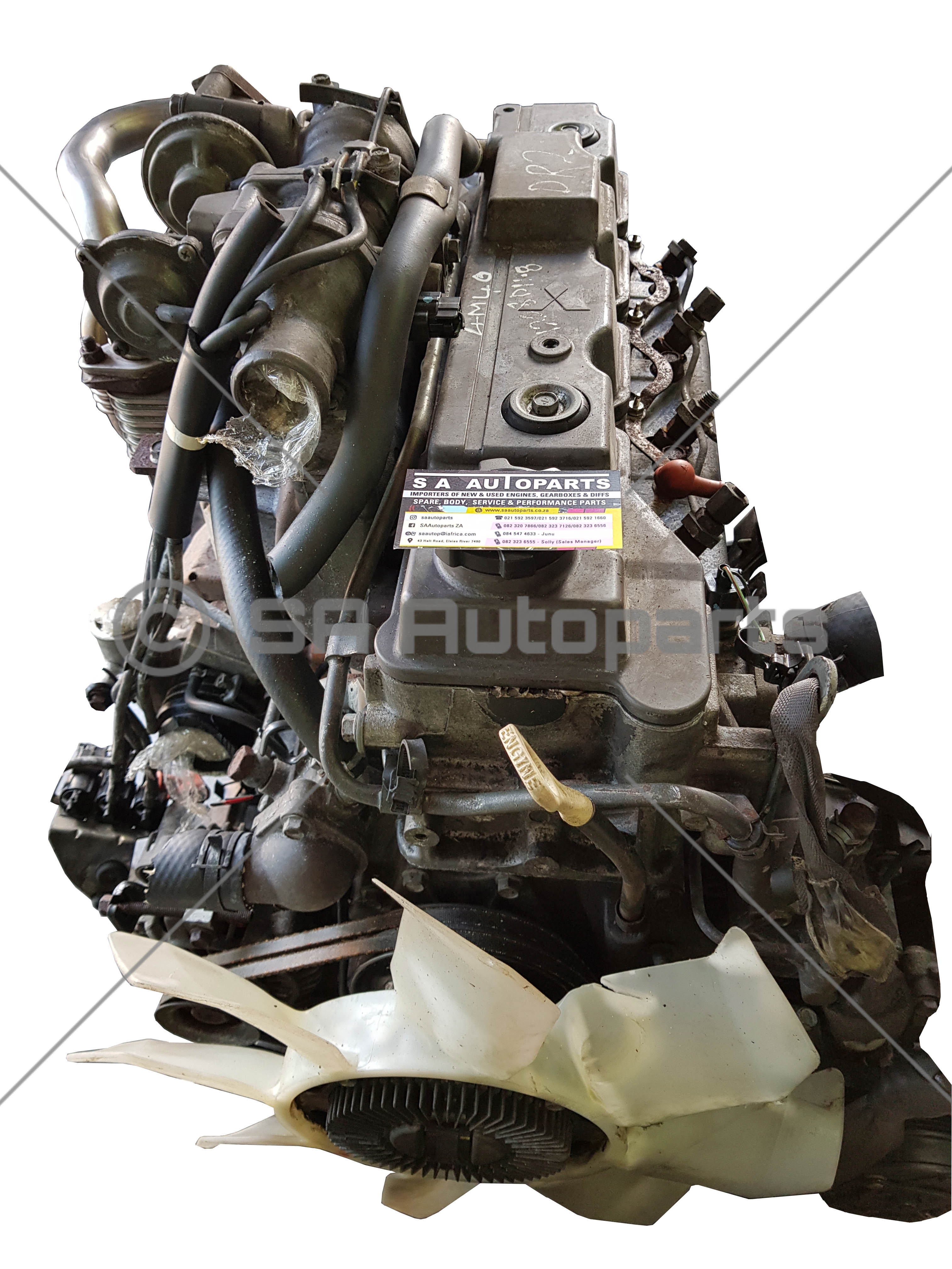 4M40 MITSUBISHI 2.8 TURBO DIESEL motor engine – SA Autoparts