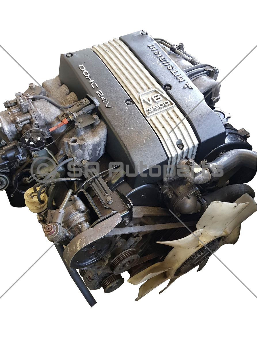 6G74-DOHC MITSUBISHI 3.5L V6 motor engine