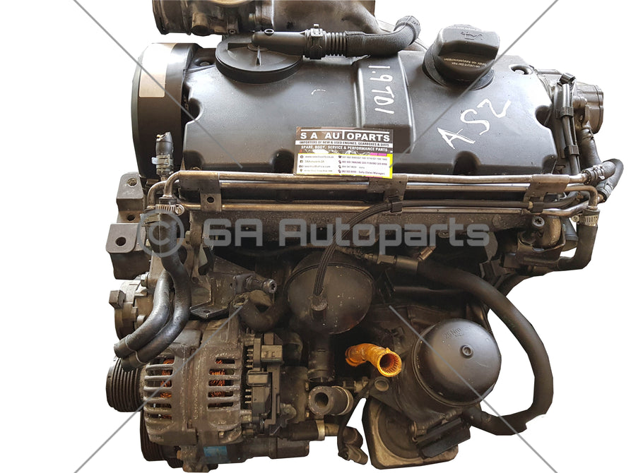 ASZ  VW POLO TDI  HIGHLINE 96KW Motor Engine