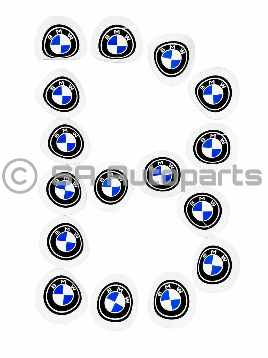 BMW license disc holder sticker