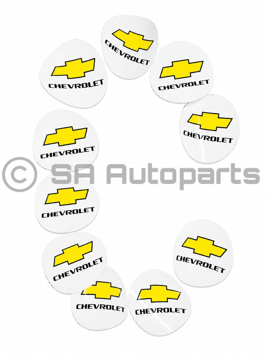 Chevrolet license disc holder sticker