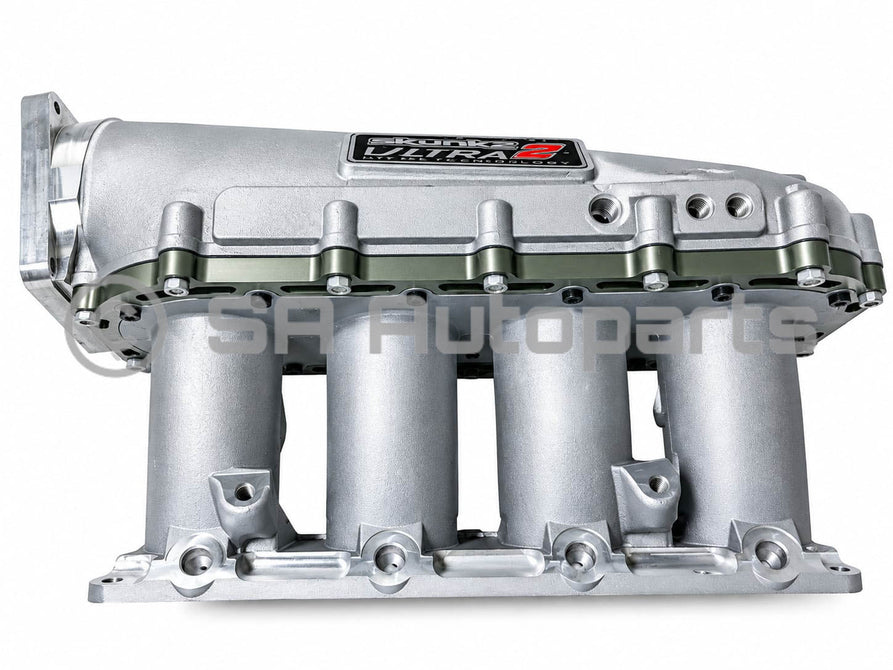 Honda K20/K24 Skunk Ultra Race side feed Silver Intake Manifold