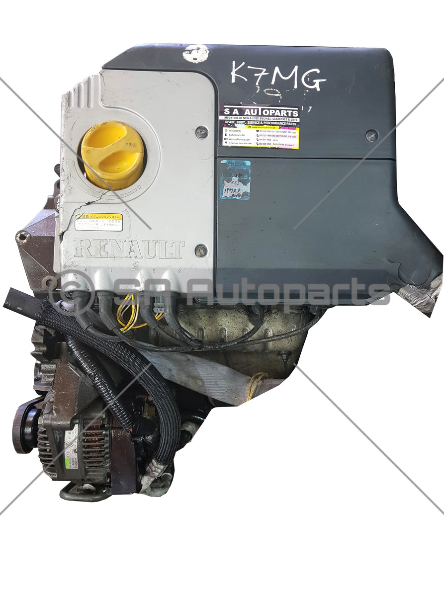 K7M RENAULT / NISSAN 1.6L 8V motor engine