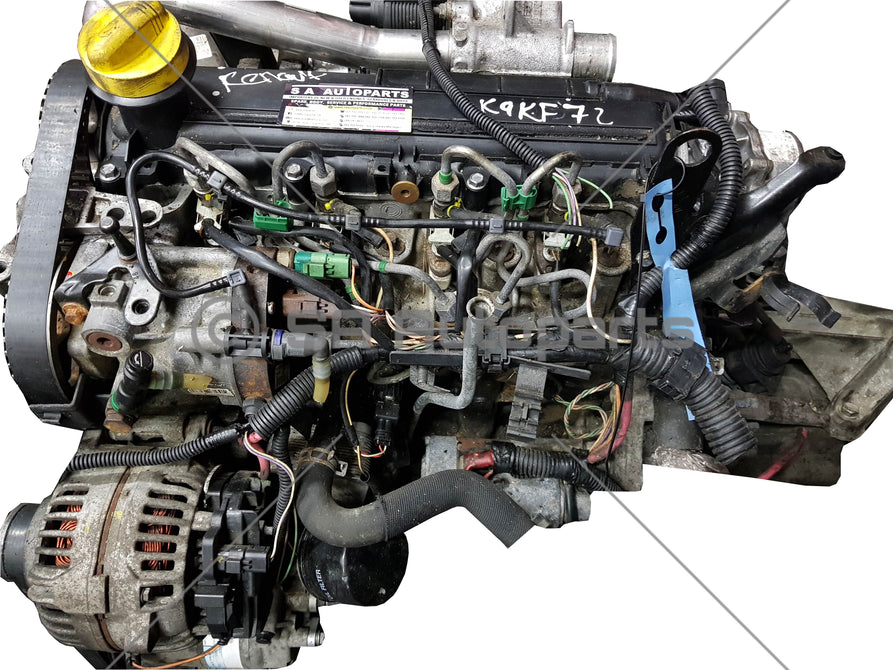 K9KF RENAULT / NISSAN 1.5 Dci motor engine