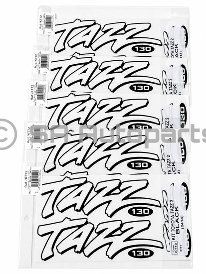 Toyota Tazz decal kit – SA Autoparts