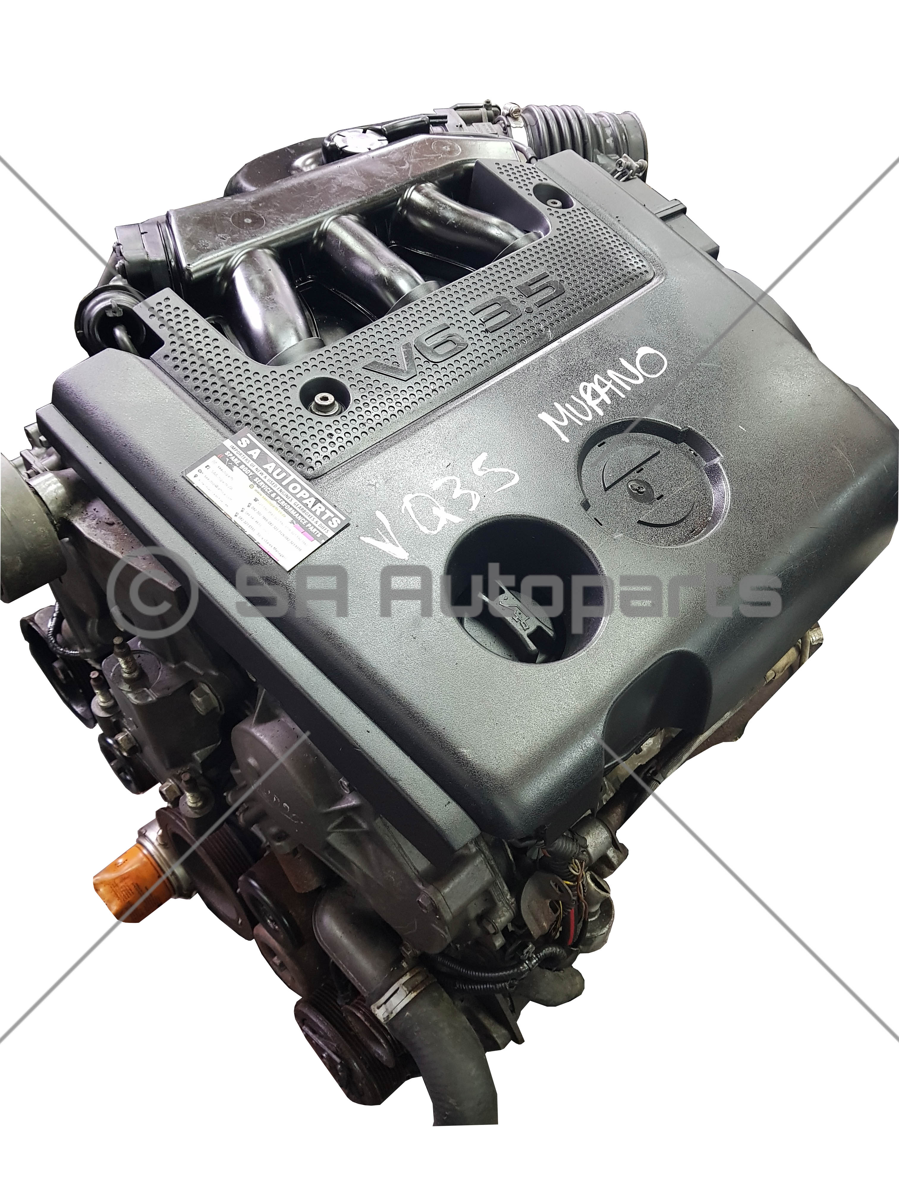 VQ35-MB NISSAN MURANO 3.5L V6 BLACK motor engine – SA Autoparts