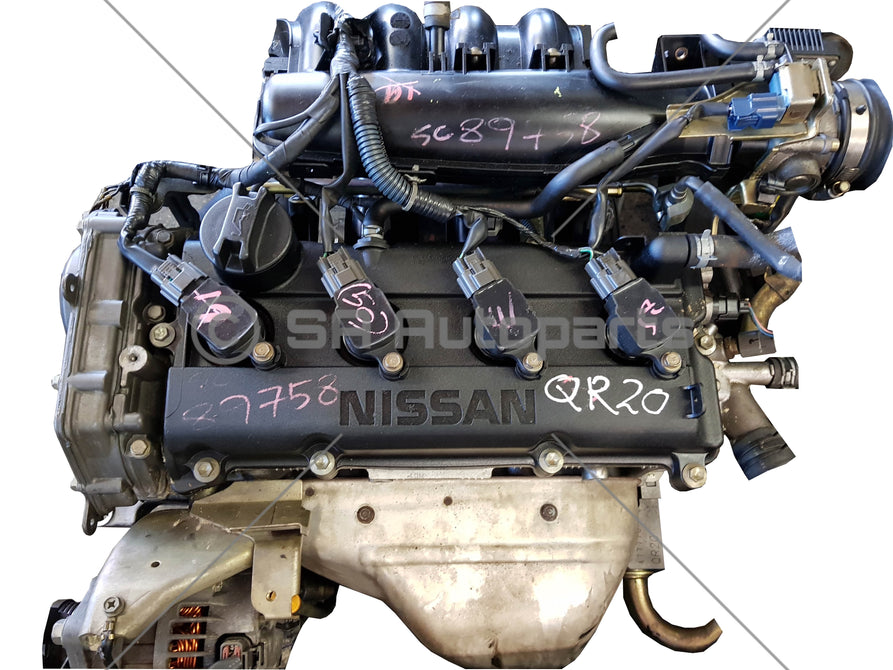 QR20-P NISSAN XTRAIL 2L PLASTIC motor engine