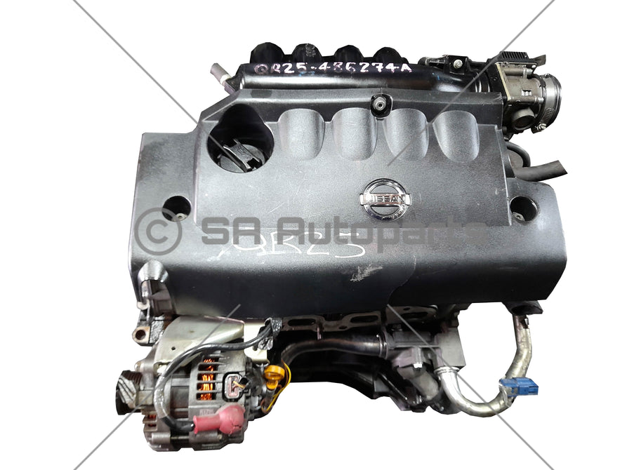 QR25-P NISSAN XTRAIL 2.5L PLASTIC motor engine