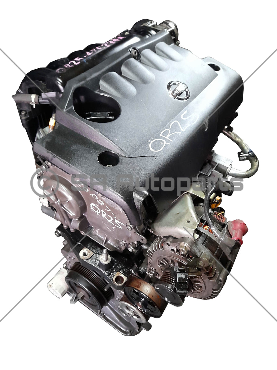 QR25-P NISSAN XTRAIL 2.5L PLASTIC motor engine